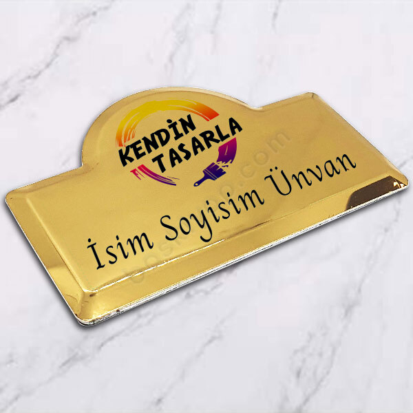 Etkinlik Yaka İsimliği online tasarla