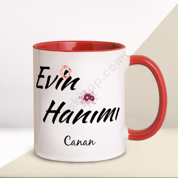 Evin Hanımı Tasarımlı Kupa online tasarla