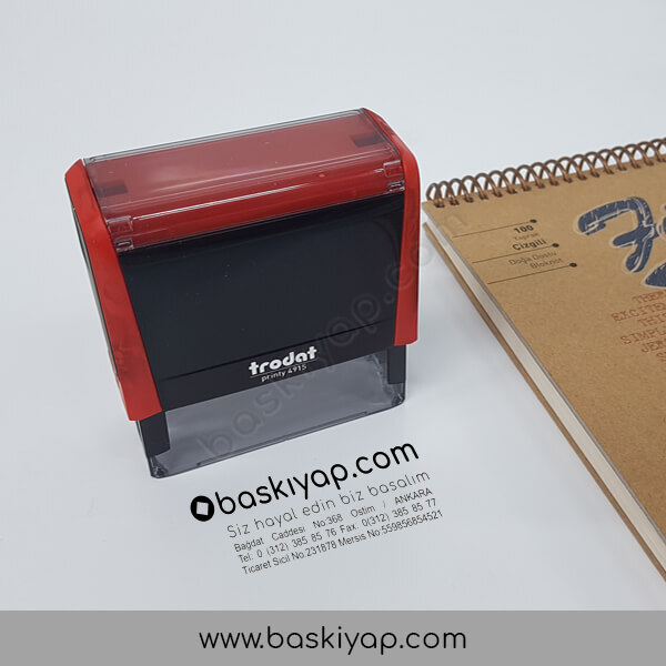 Trodat 4915 Büyük Boyfirma Kaşesi 1 online tasarla