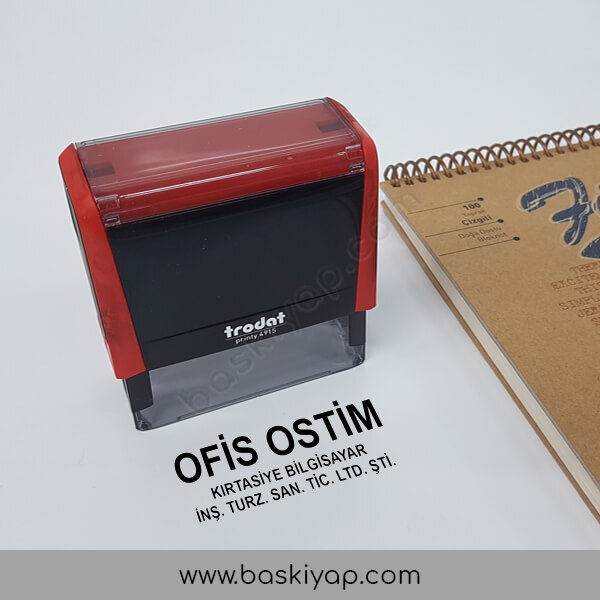 Trodat 4915 Büyük Boy Firma Kaşesi 5 online tasarla