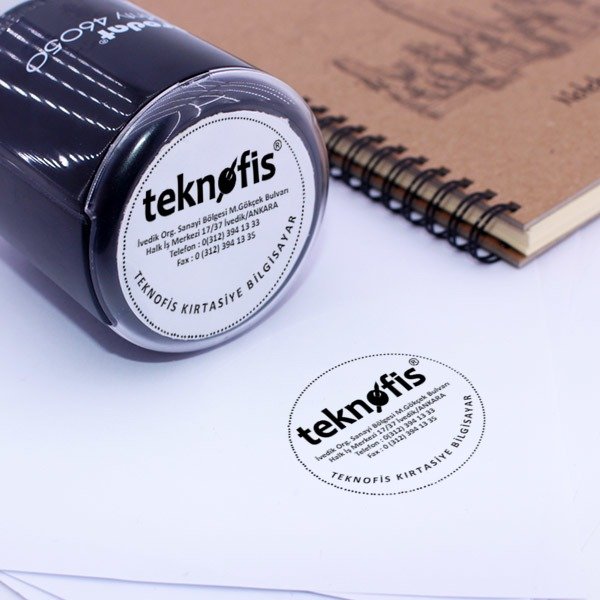 Yuvarlak Firma Kaşesi 7 online tasarla