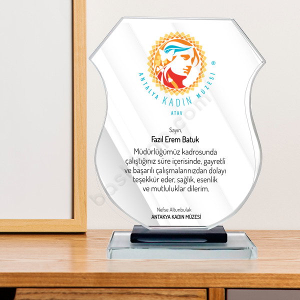 Firmalara Özel Teşekkür Plaketi online tasarla