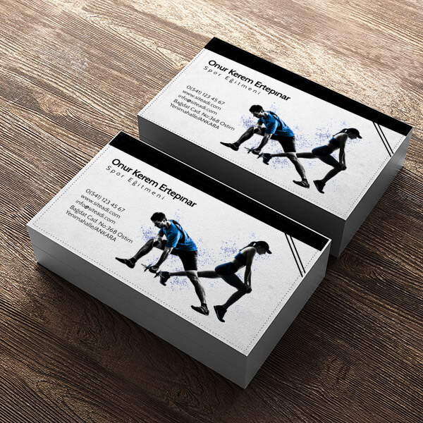 Fitness Kartvizit online tasarla