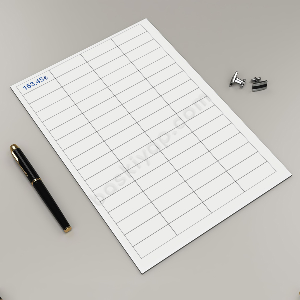 Fiyat Etiketi 64 Parça online tasarla