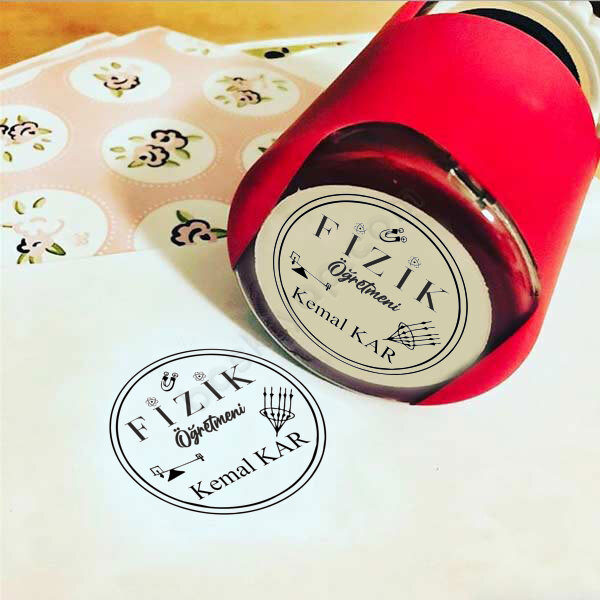 Fizik Öğretmen Kaşesi online tasarla