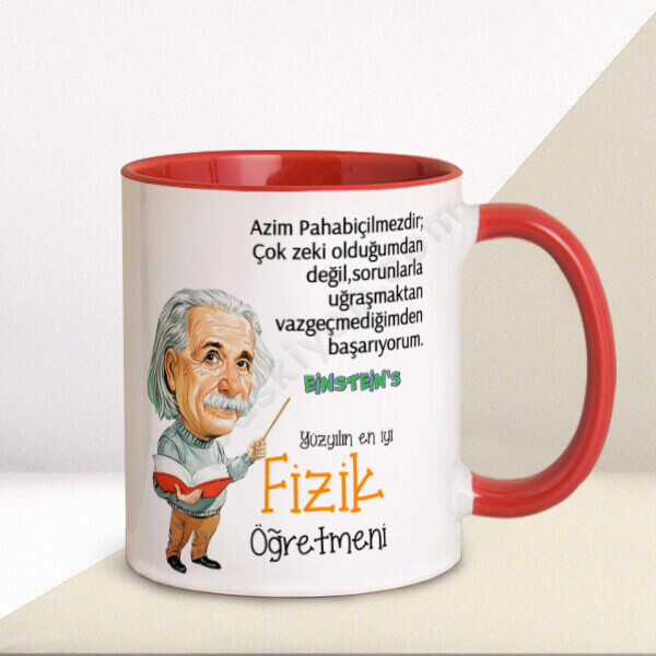 Fizik Öğretmenlerine Özel 2 Baskılı Kupa Bardak online tasarla