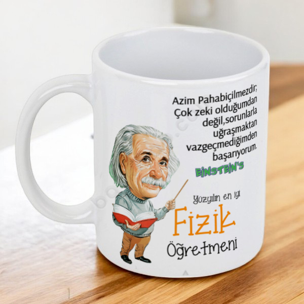 Fizik Öğretmenlerine Özel 2 Baskılı Kupa Bardak online tasarla