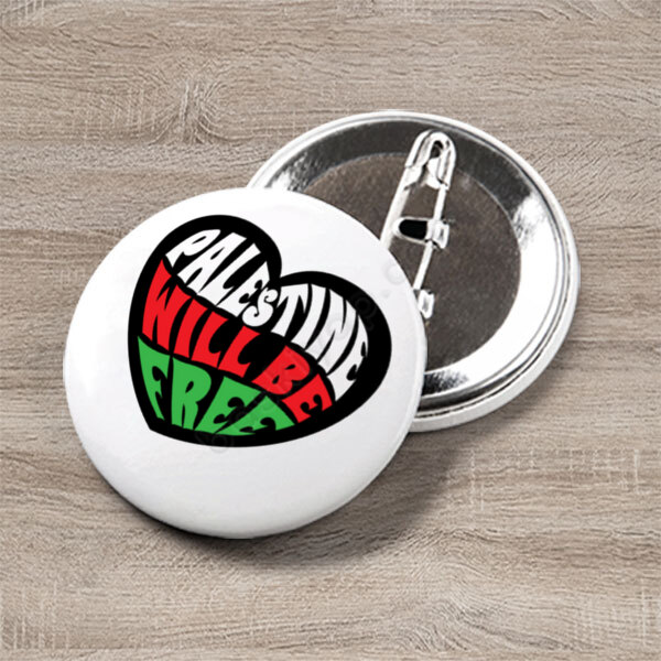 Free Palestine Rozet online tasarla