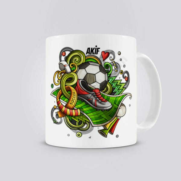 Futbol Tasarım 3 Kendin Tasarla Kupa online tasarla