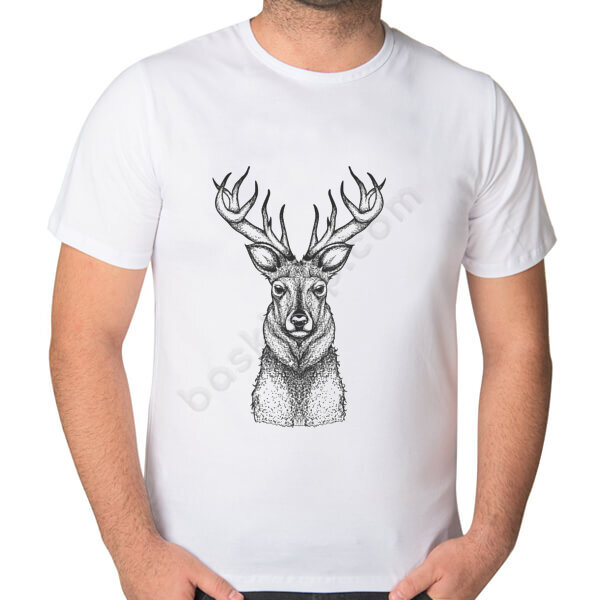 Geyik Tişört online tasarla