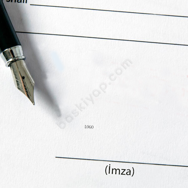 Goldring 302141 Kare Desenli Sarı Firma Logolu Kalem Kaşe online tasarla