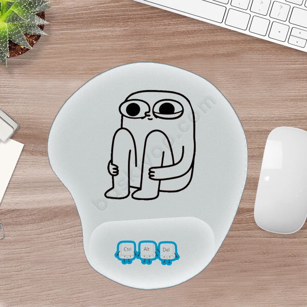 Görevi Sonlandır Kişiye Özel Bilek Destekli Mouse Pad online tasarla