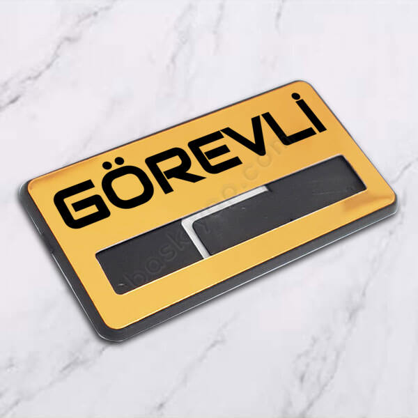 Görevli online tasarla