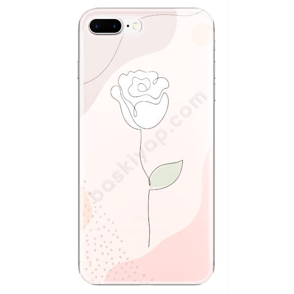 Gül Tasarımlı Iphone 7 Plus Kılıf online tasarla