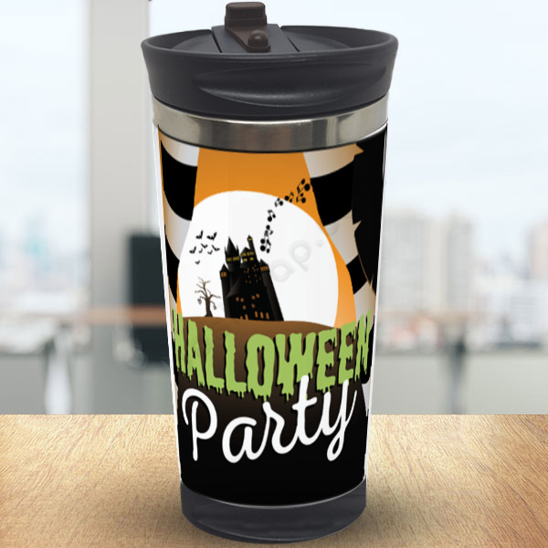 Halloween Party Baskılı Termos 300Ml online tasarla