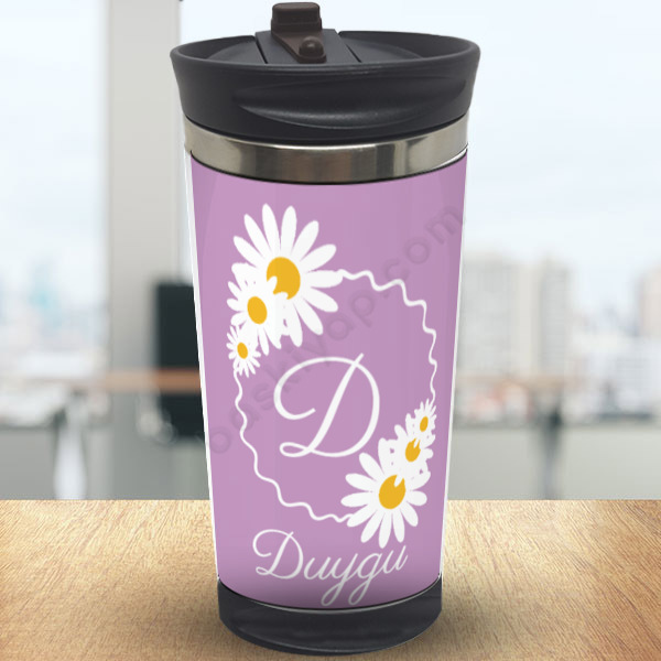 Harf Papatya Tasarımlı 300Ml online tasarla