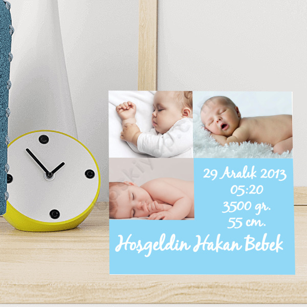 Hoşgeldin Bebek 3 online tasarla