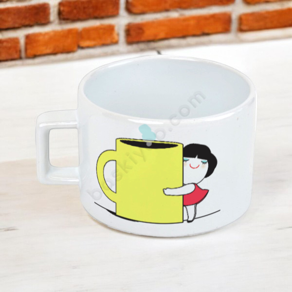 İ Like Coffee Tasarım Baskılı Fincan online tasarla