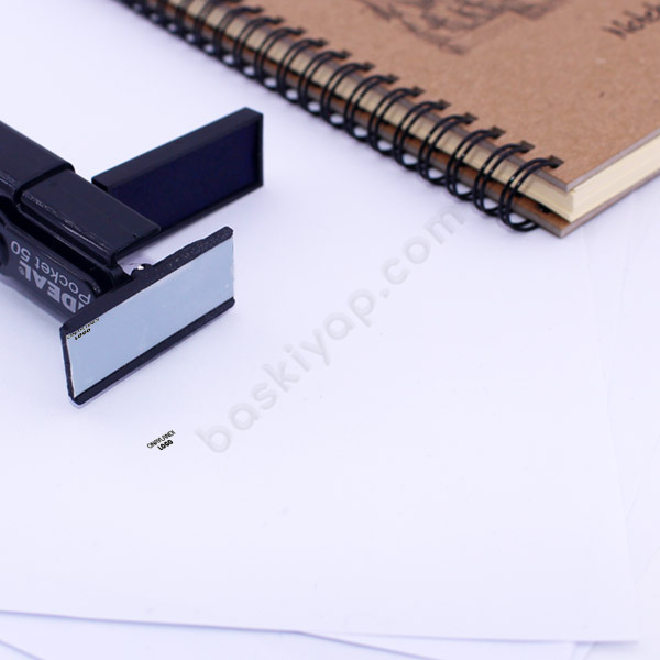 İdeal 50 Küçük Boy Logolu Onaylandı Kaşesi online tasarla