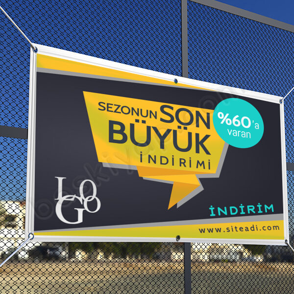 İndirim online tasarla