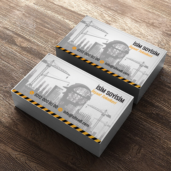 İnşaat Teknikeri online tasarla