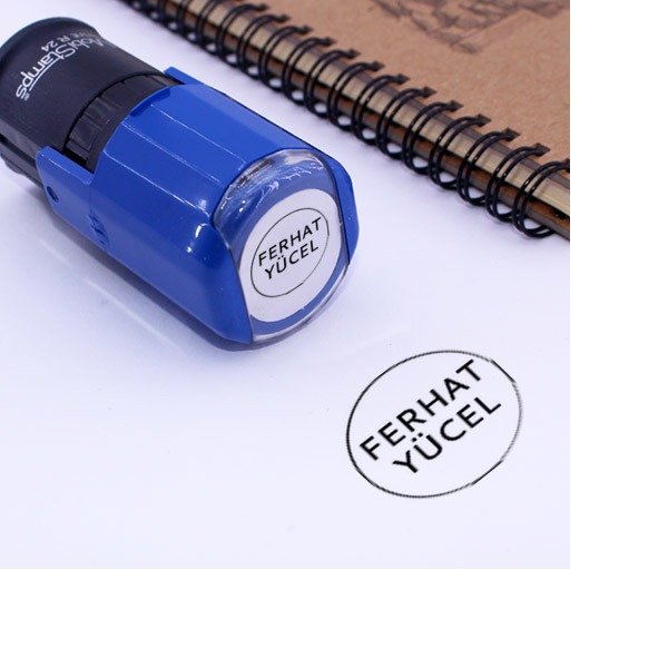 İsim Soyisim Kaşesi Orta Boy online tasarla