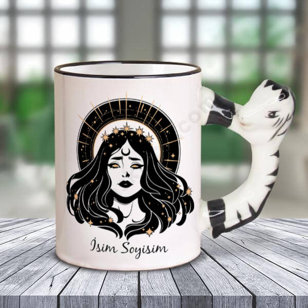 İsimli Ay Savaşcısı Tasarımlı Kupa online tasarla