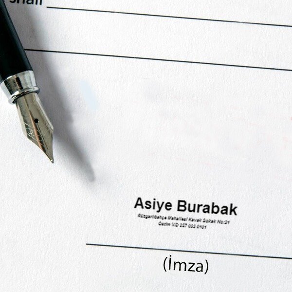 İsimlik online tasarla