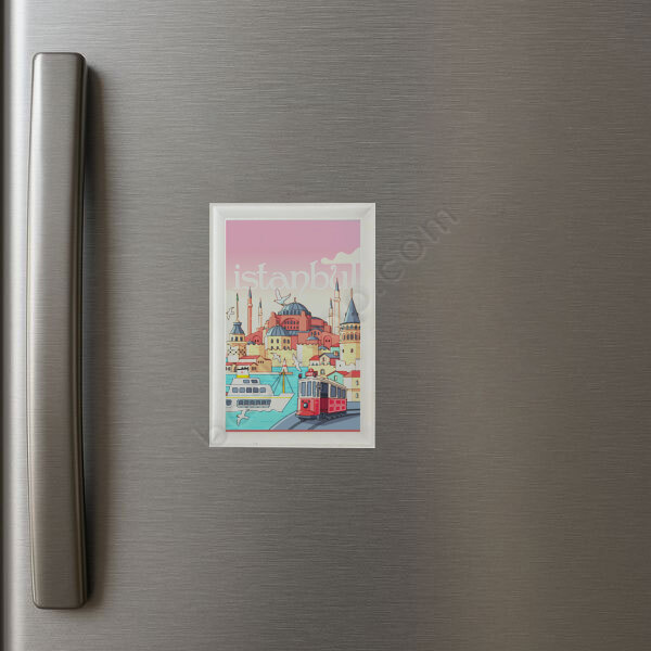İstanbul Hatıra Dikdörtgen Hatıra online tasarla