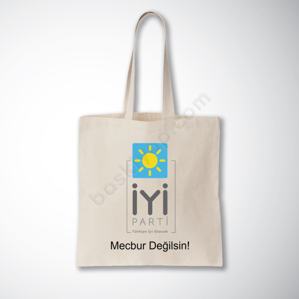 İyi Parti Tasarımlı Bez Çanta online tasarla