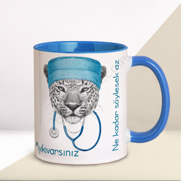 İyiki Varsınız Tasarımlı Kupa online tasarla