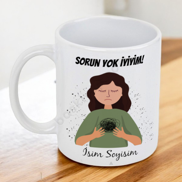 İyiyim Tasarımlı Kupa Bardak online tasarla