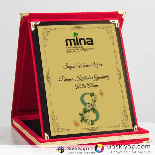 Kadınlar Günü Kurumsal online tasarla