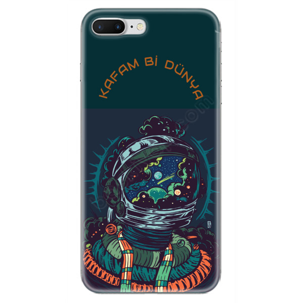 Kafam Bi Dünya Tasarım İphone 7 Plus Kılıf online tasarla