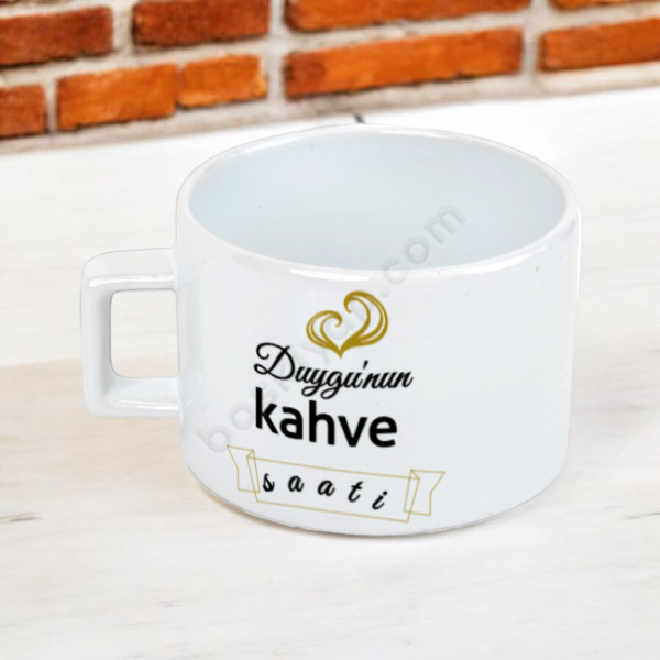 Kahve Saati Tasarım Fincan online tasarla