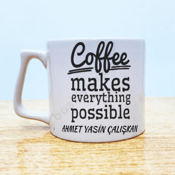 Kahve Severlere Özel Latte Fincanı online tasarla