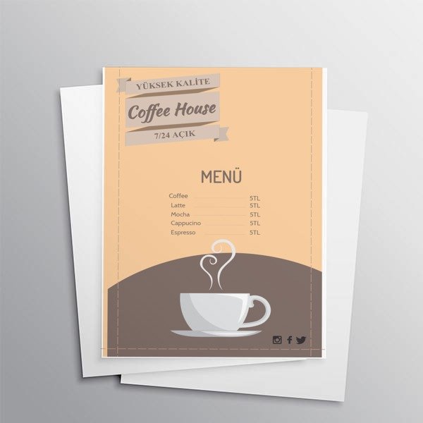 Kahveci online tasarla