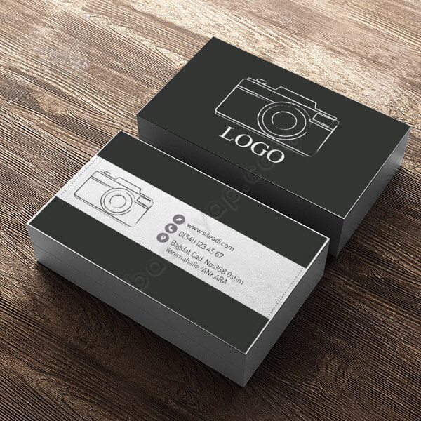 Kamera Tasarımlı Kartvizit online tasarla