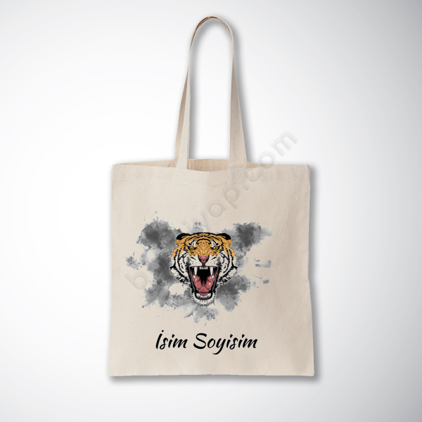 Kaplanlı Bez Çanta online tasarla