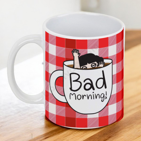 Kare Desenli Kupa Bardak online tasarla