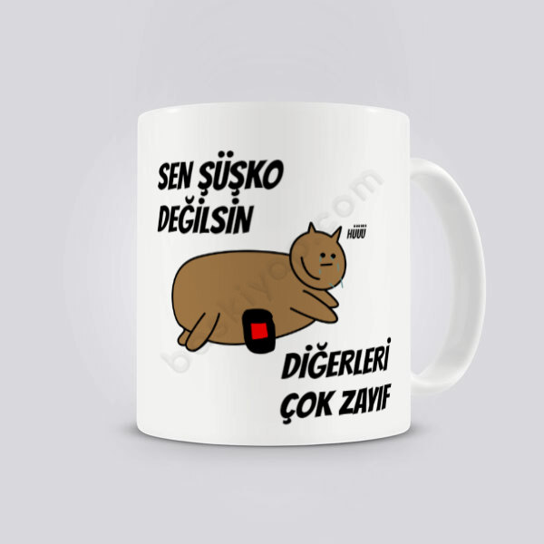 Kedi Tasarımlı Kendin Tasarla Baskılı Kupa online tasarla