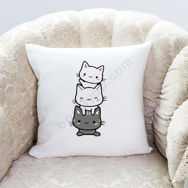 Kedili Yastık online tasarla