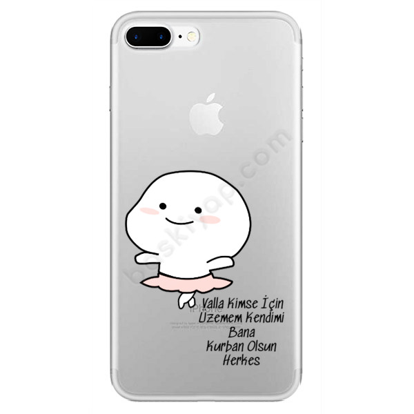 Kendimi Üzemem Tasarımlı Iphone 7 Plus Kılıf online tasarla