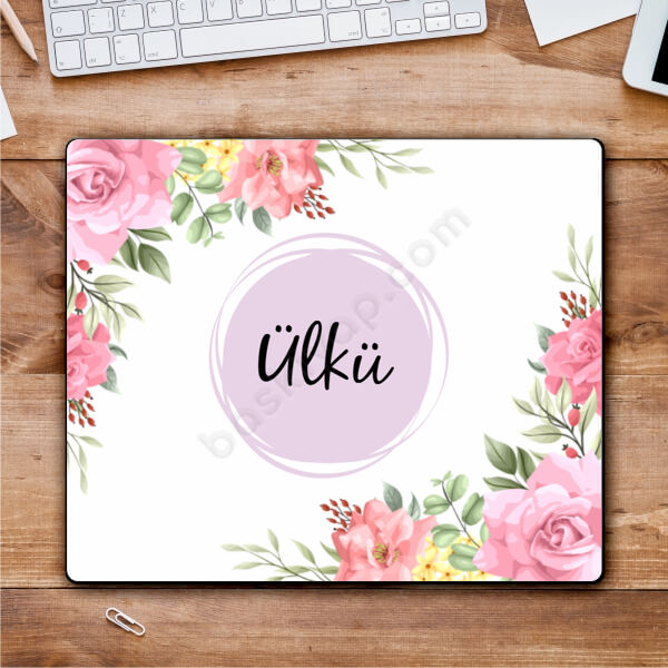 Kendin Tasarla İsme Özel Mouse Pad Tasarımı online tasarla