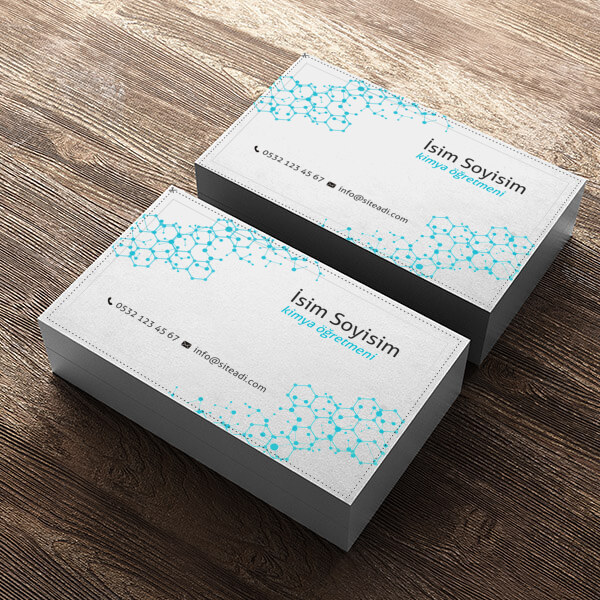 Kimya Öğretmeni online tasarla