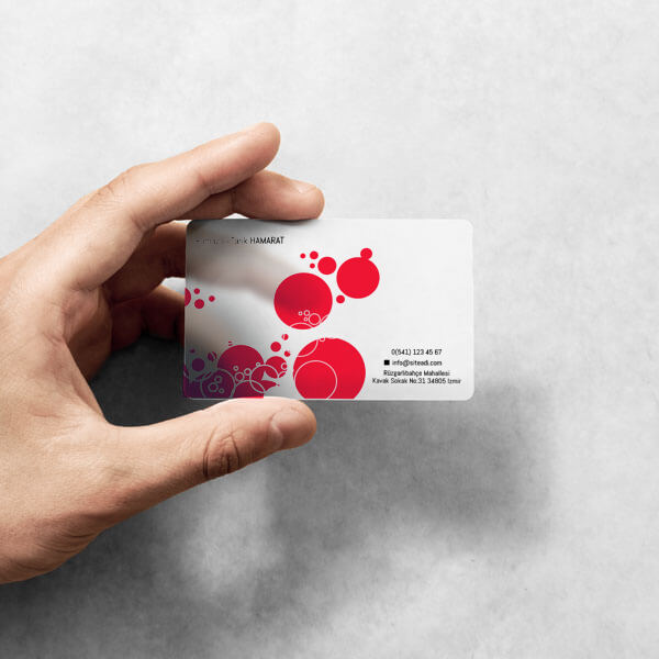 Kırmızı Daireler online tasarla