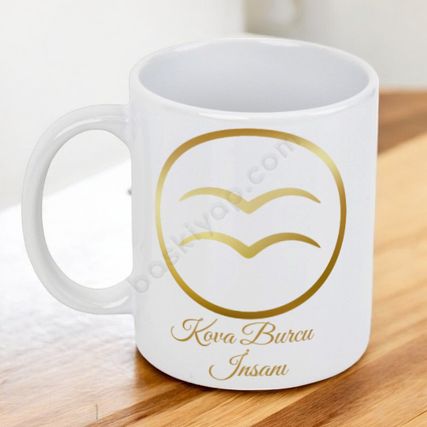 Kişiye Özel Burçlar Temalı Kendin Tasarla Baskılı Kupa-1 online tasarla