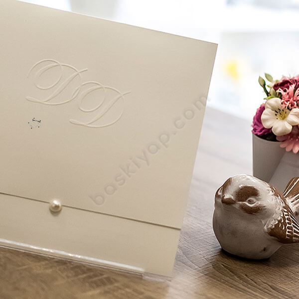 Kişiye Özel Davetiye Kaşesi Yuvarlak online tasarla