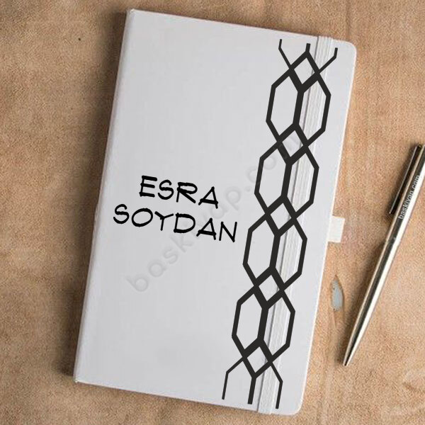 Kişiye Özel Desenli Defter Ajanda online tasarla