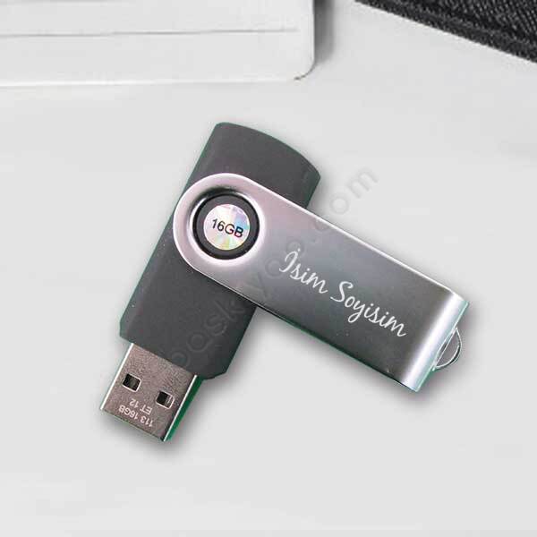 Kişiye Özel Flash Bellek Siyah online tasarla